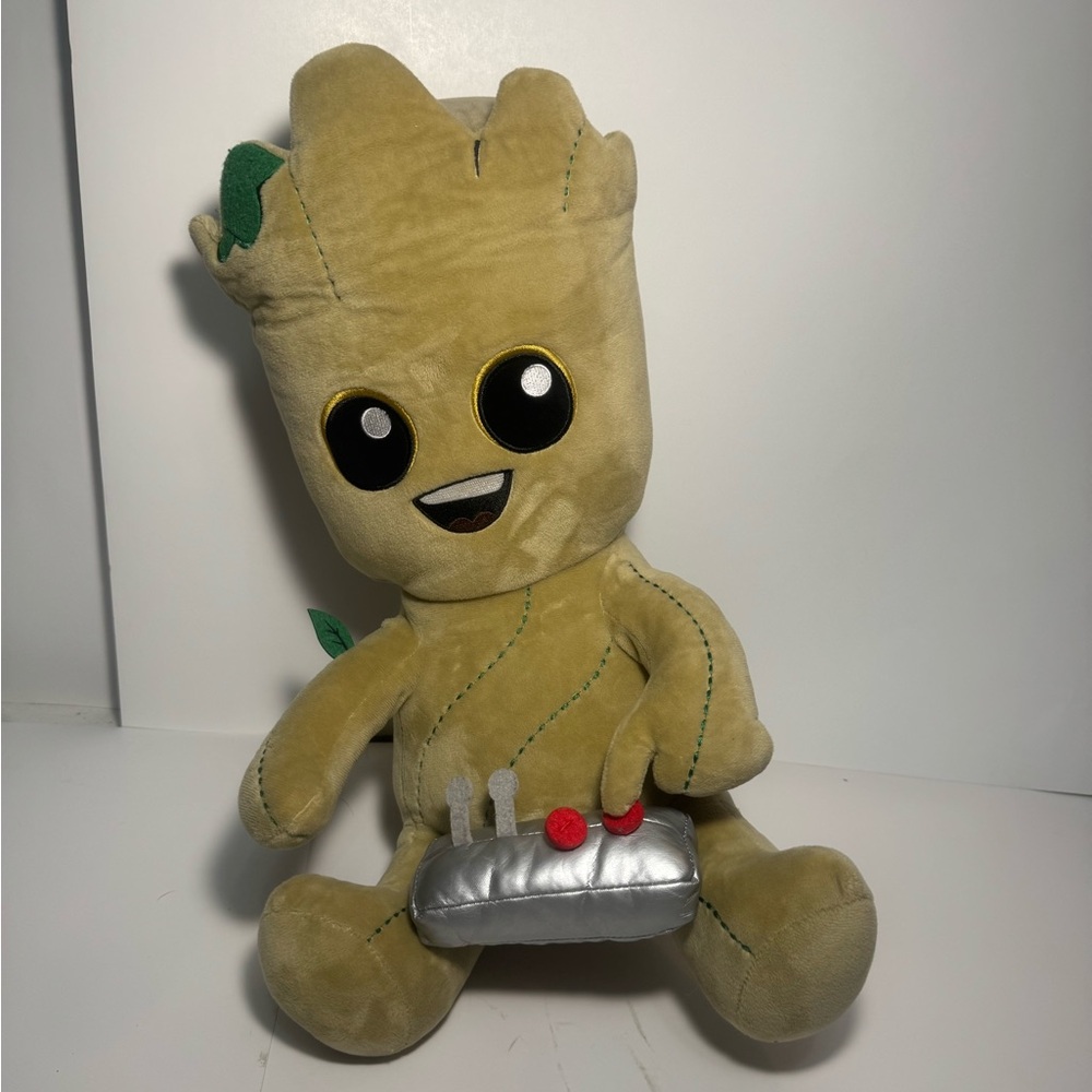 NFINITY Plush Toy with Silver and Green Details
